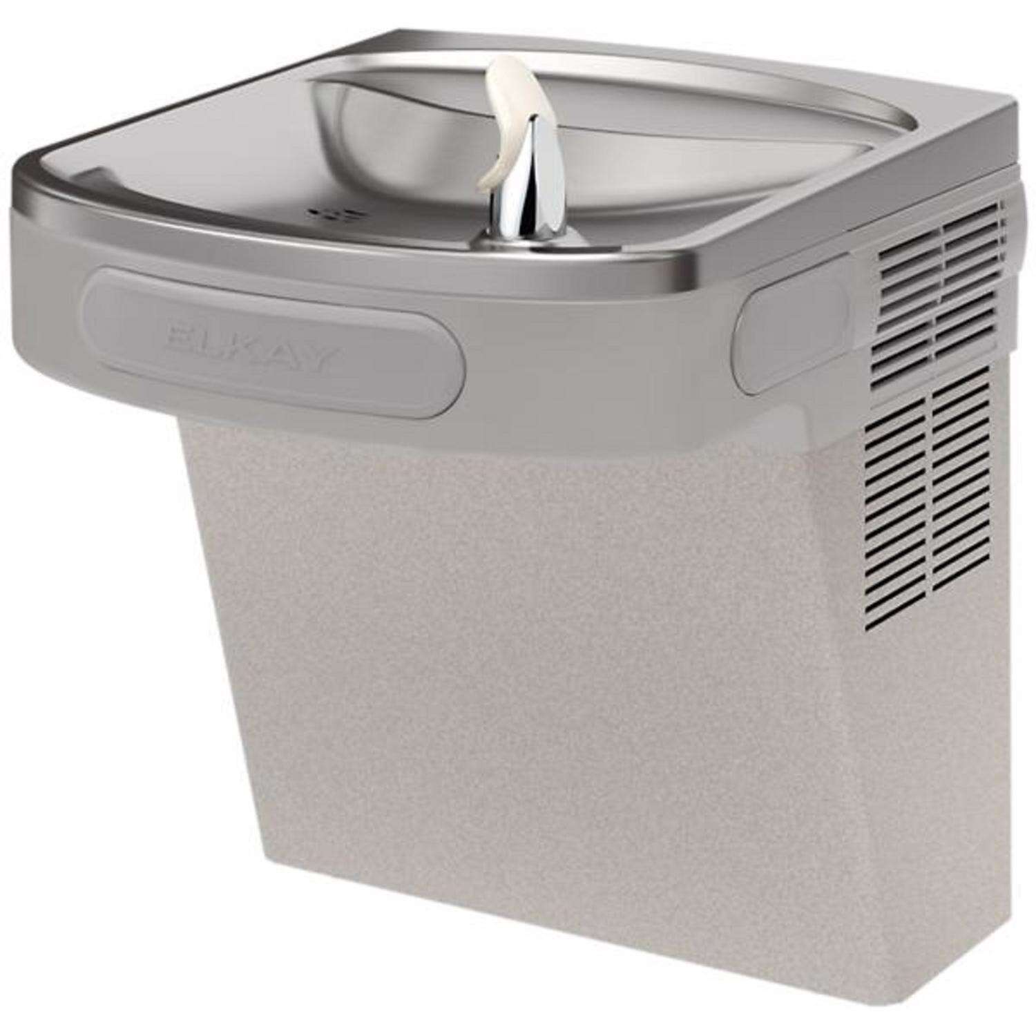 Elkay 8 gal Gray Wall Mount Cooler Stainless Steel