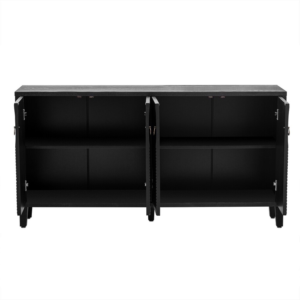 Luxury Style Storage Buffet Sideboard with Adjustable Shelves