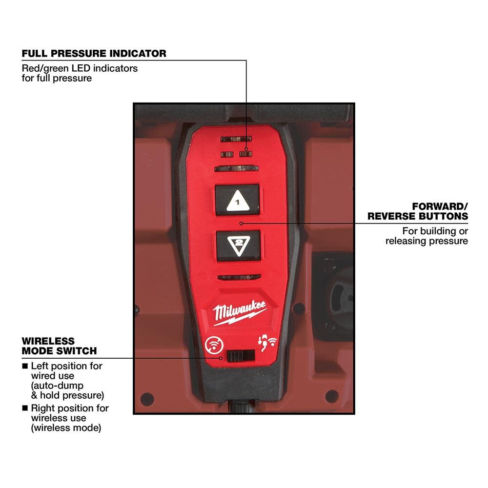 Milwaukee M18 FORCE LOGIC 10000PSI Hydraulic Pump 2774-20 from Milwaukee