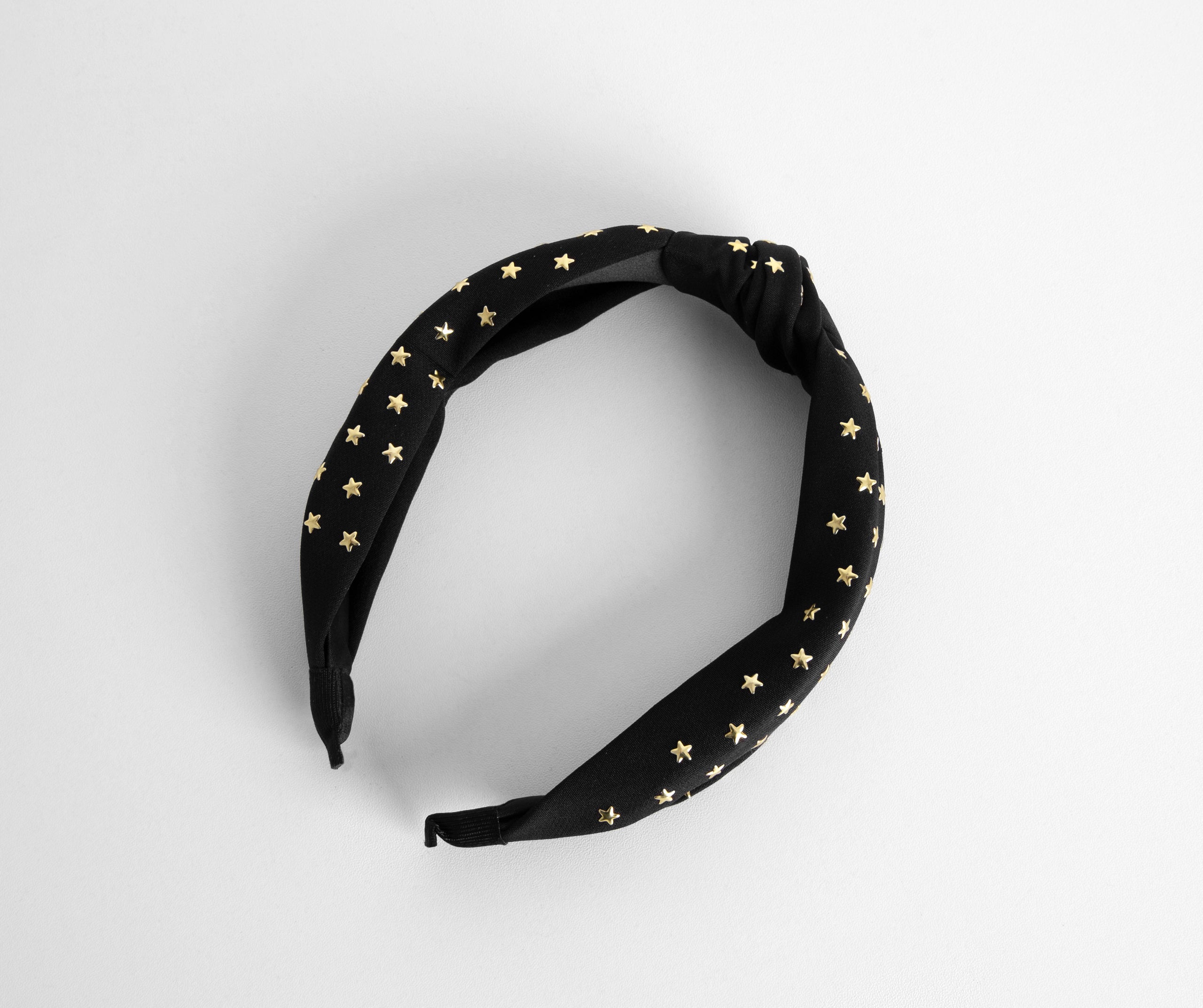 Lucky Star Studded Knot Headband