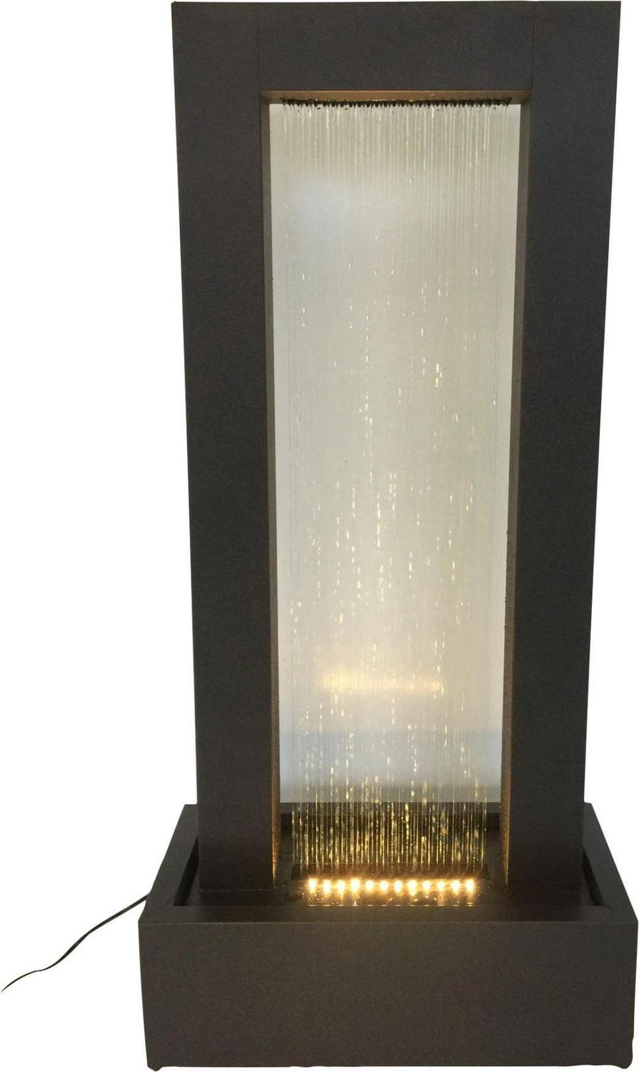 Hi-Line Gift Ltd. Rainfall Indoor/Outdoor Fountain with Lights