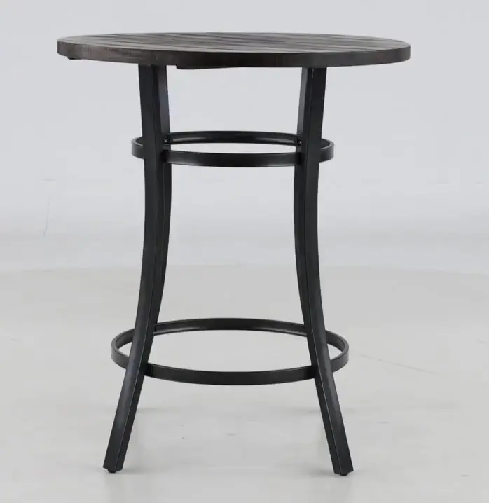 Barrel Dark Brown 42 Inch Pub Table