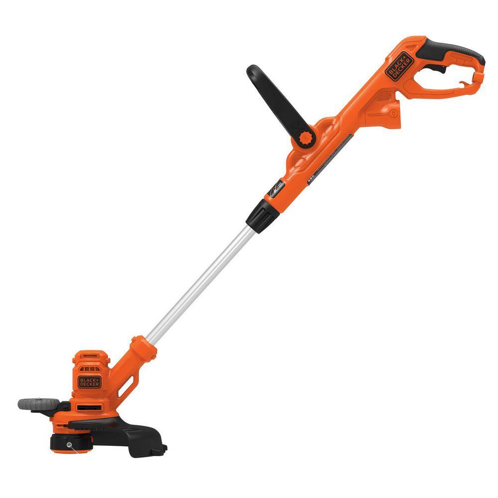 BLACK+DECKER 14 in. 6.5 Amp Corded Electric Single Line 2-In-1 String Trimmer  Lawn Edger with Automatic Feed BESTA510