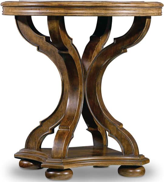 Hooker Furniture Living Room Archivist Round End Table