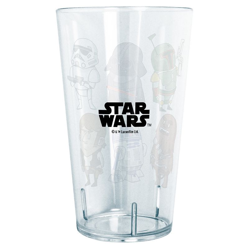 Star Wars Doodles 24-oz. Tritan Glass