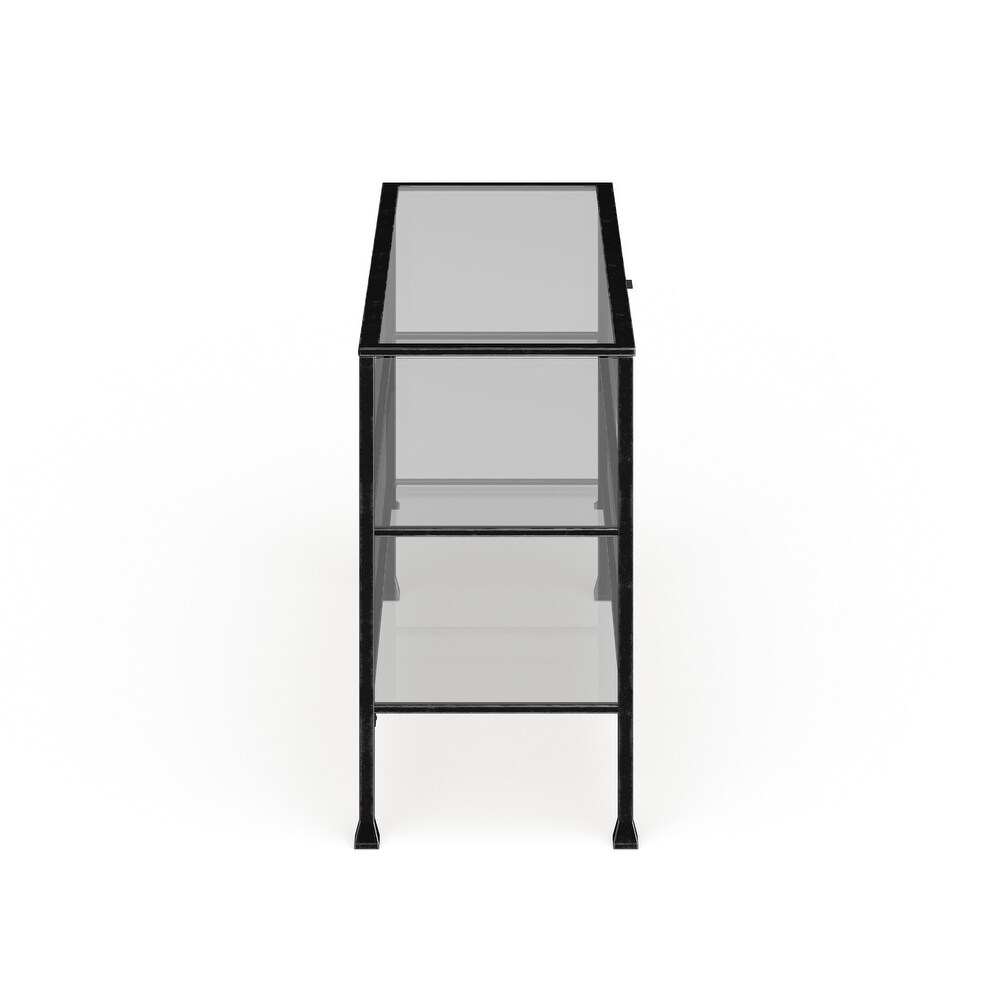 SEI Furniture Glenn Terrarium Display Curio/Sofa/ Console Table