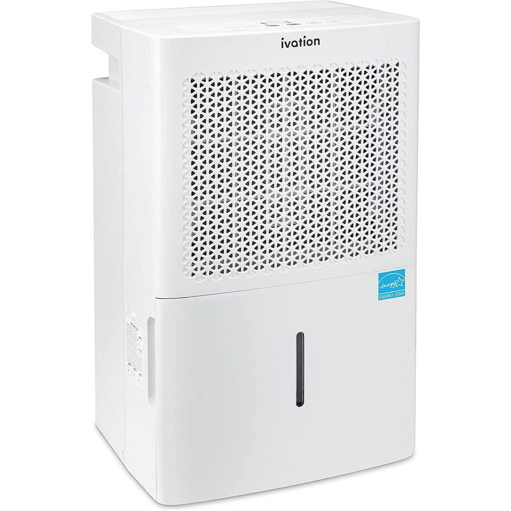 Ivation 50-Pint ENERGY STAR Dehumidifier with Drainage Pump IVAESDH50WP