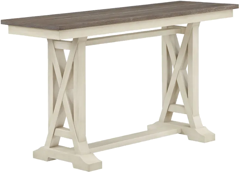 Bar Harbor Cream Console Table