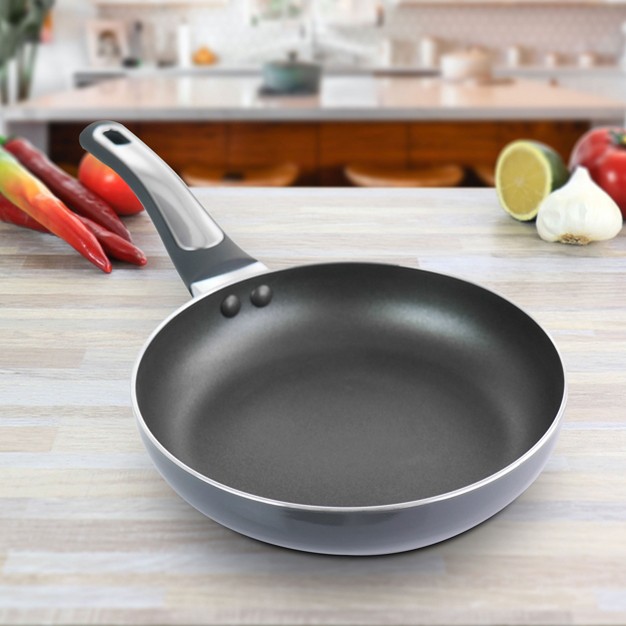 Oster 8 Inch Aluminum Frying Pan In Grey