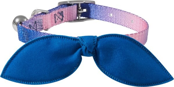 Frisco Ombre Design Cat Collar With Bow