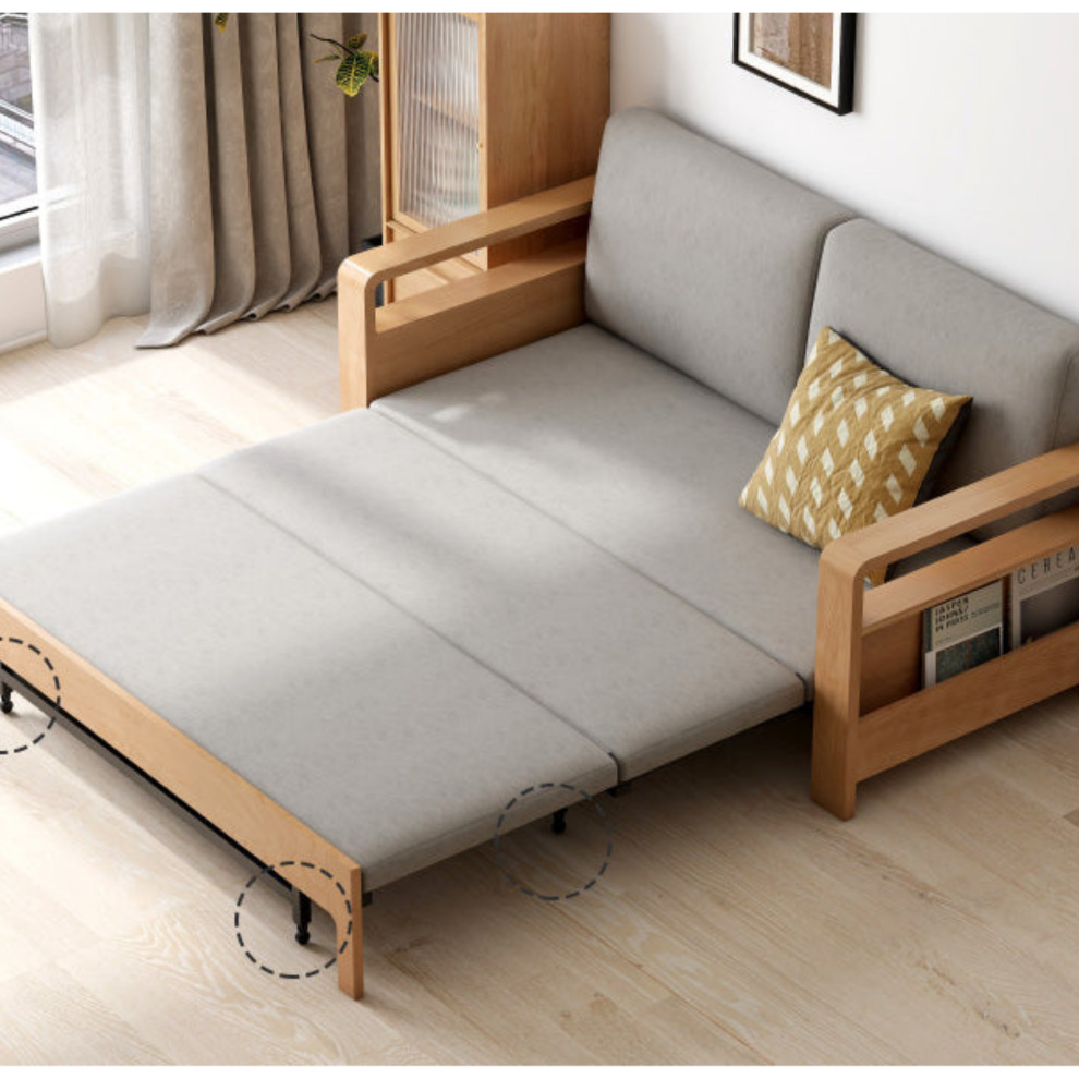 Beech Solid Wood Multi Function Sleeper Sofa   Contemporary   Sleeper Sofas   by GVAwood  Houzz