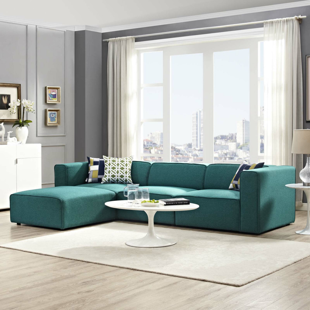 Somerton Sectional Sofa Set   Contemporary   Sectional Sofas   by HedgeApple  Houzz