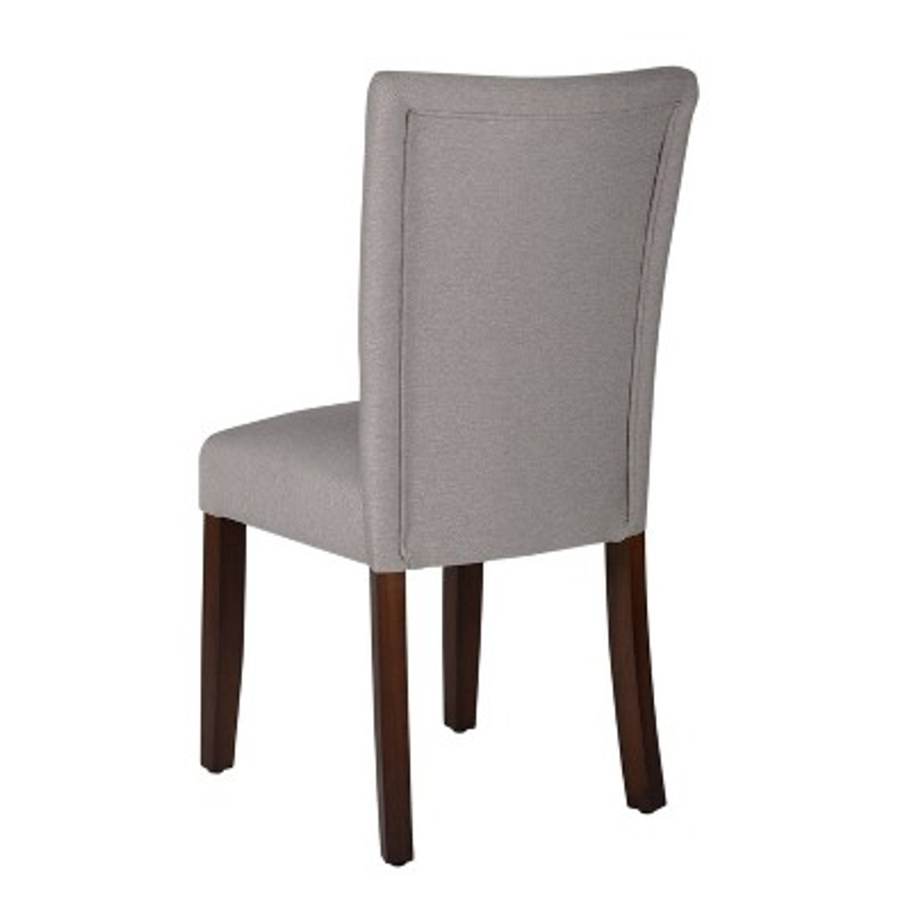 Parsons Chair with Espresso Leg Gray - HomePop