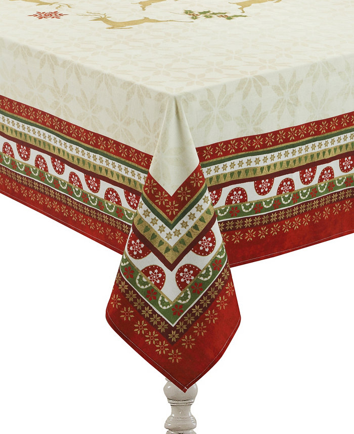 Laural Home Simply Christmas Tablecloth 70 x 144