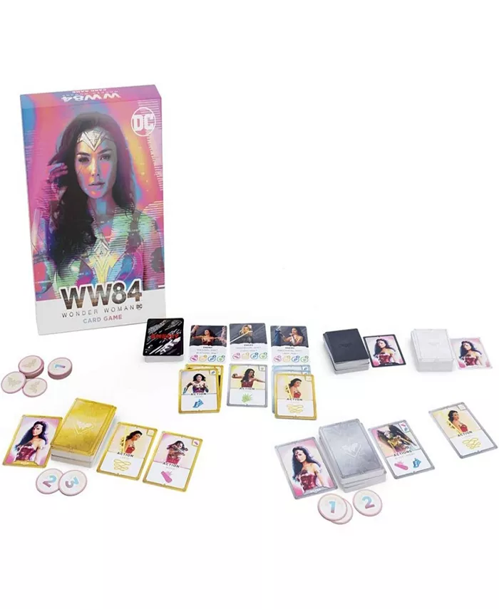 CRYPTOZOIC Wonder Woman 1984 Card Game be the Super Hero and Save the Most Civilians to Win