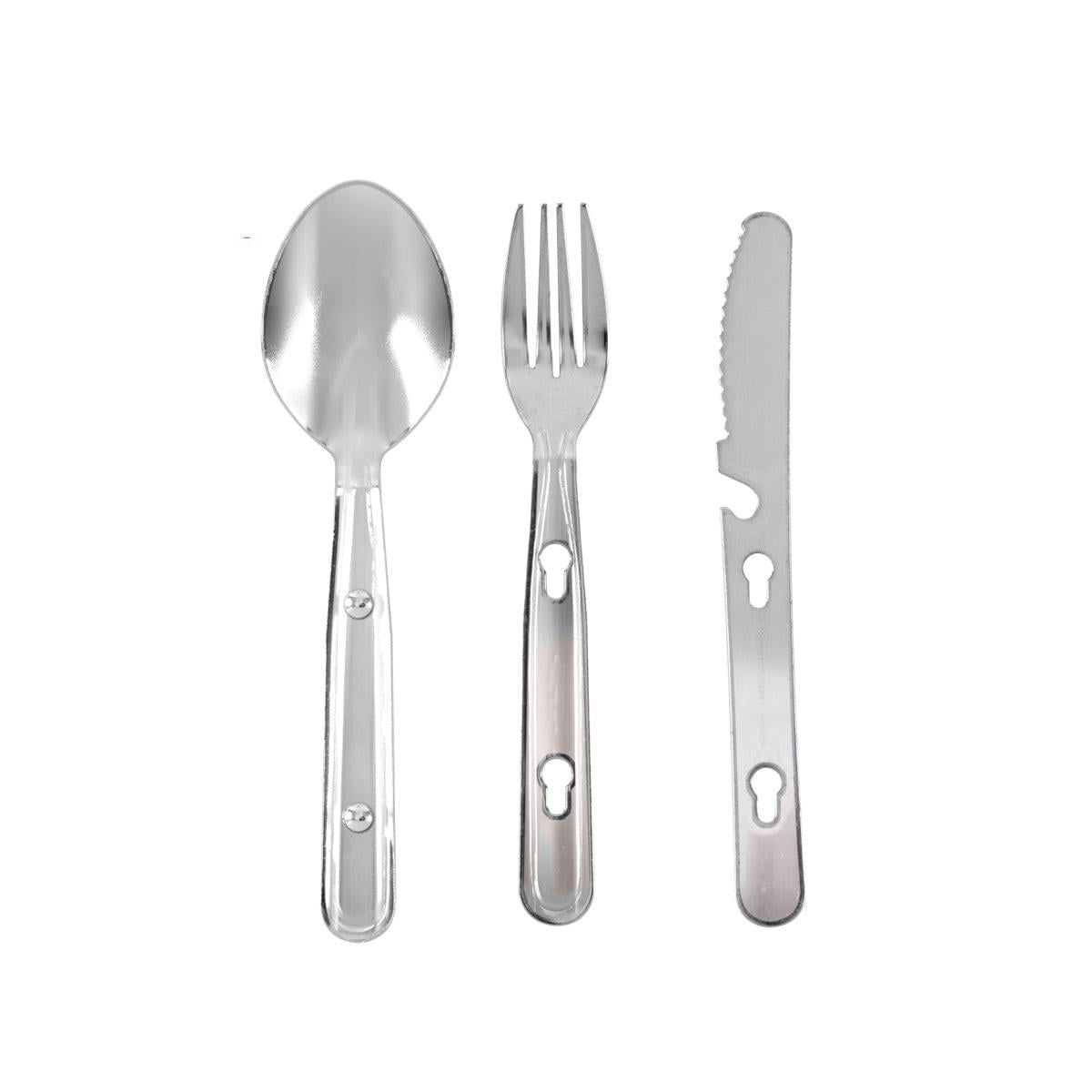 Rothco 3 Piece Chow Kit Utensils for Backpacking, Camping