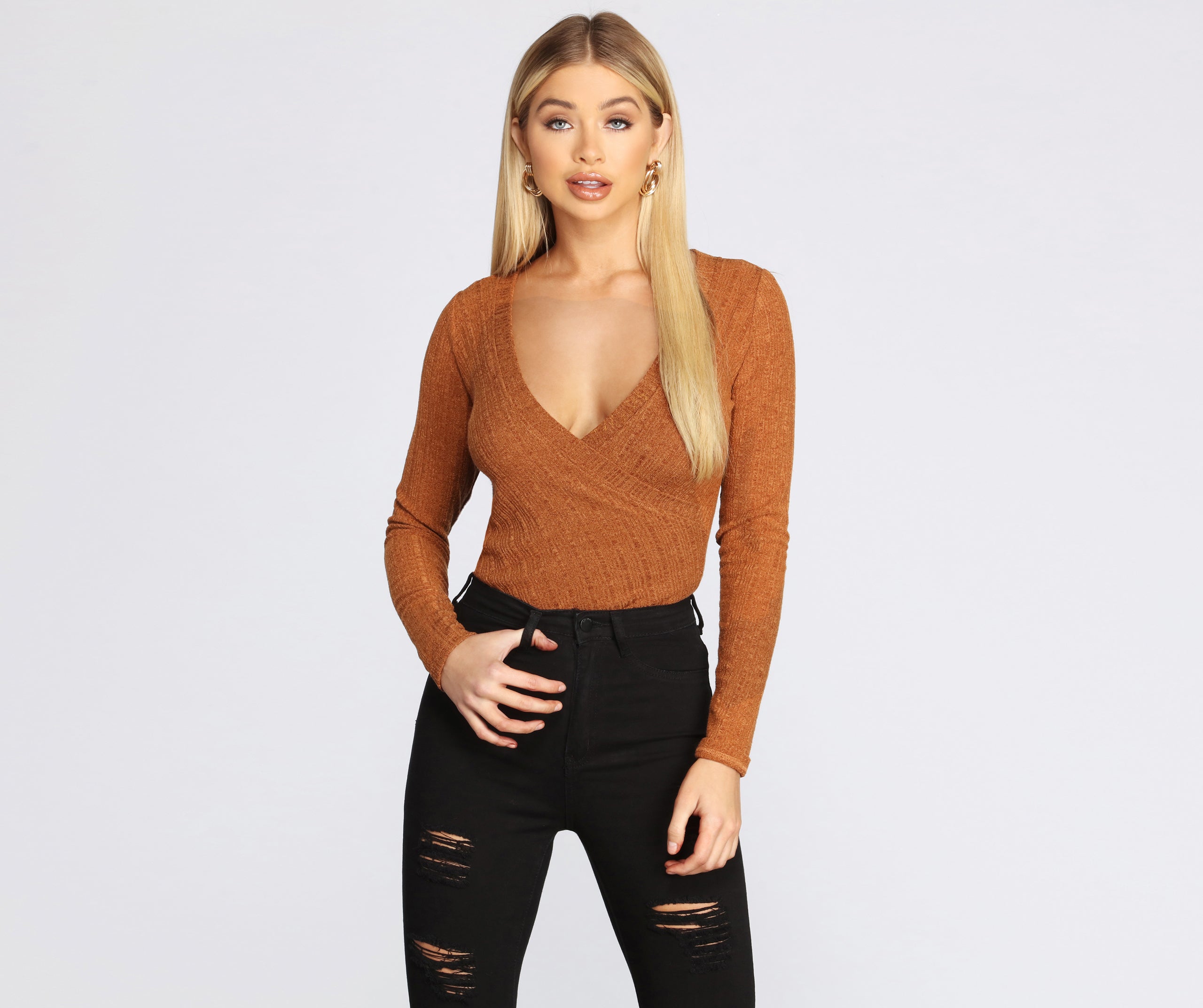 Chill For A Bit Knit Bodysuit