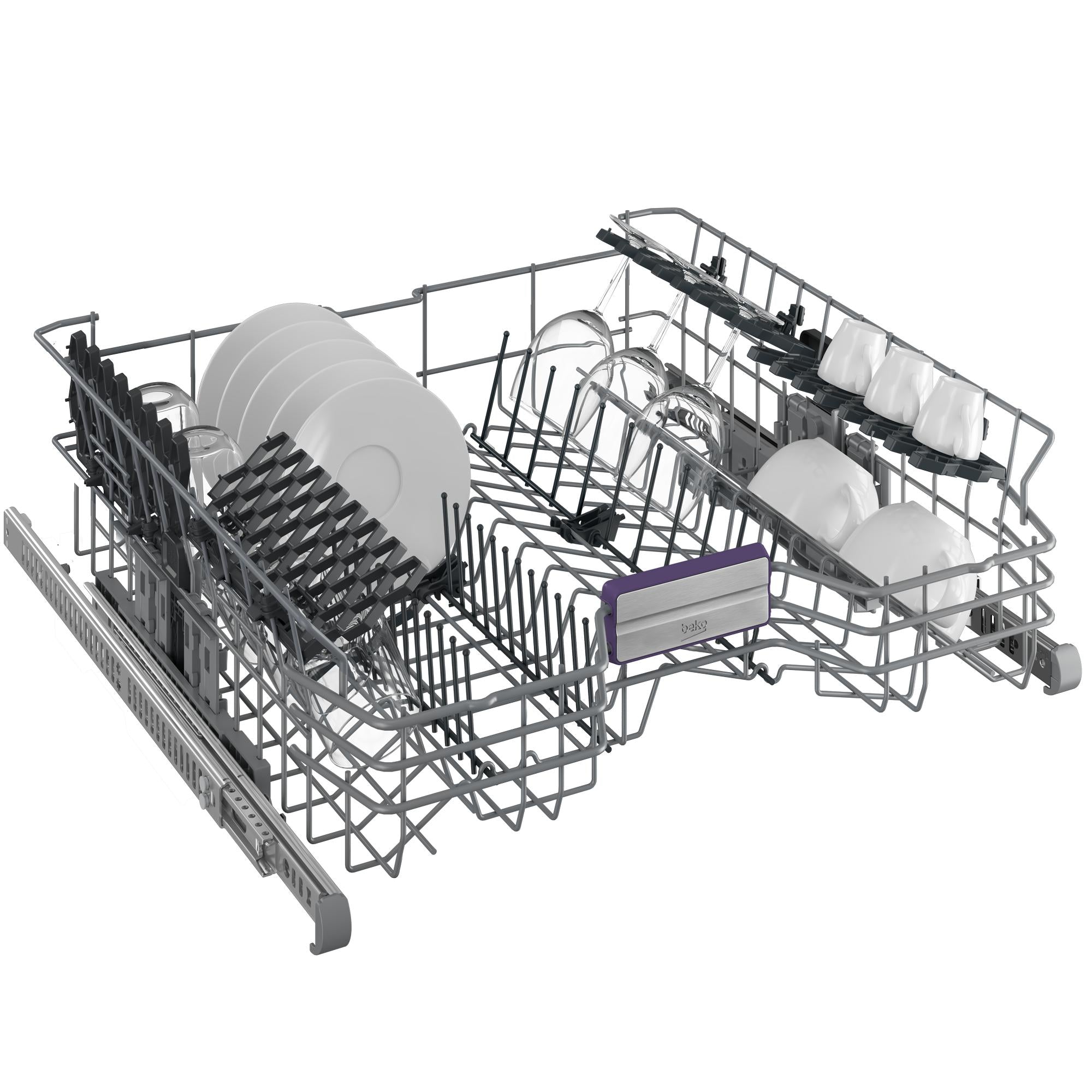 beko 24-inch Built-in Dishwasher with CornerIntense® DDT39434X