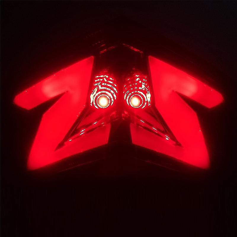 Motorcycle Led Taillight Brake Rear Turn Signal Indicator Lamp