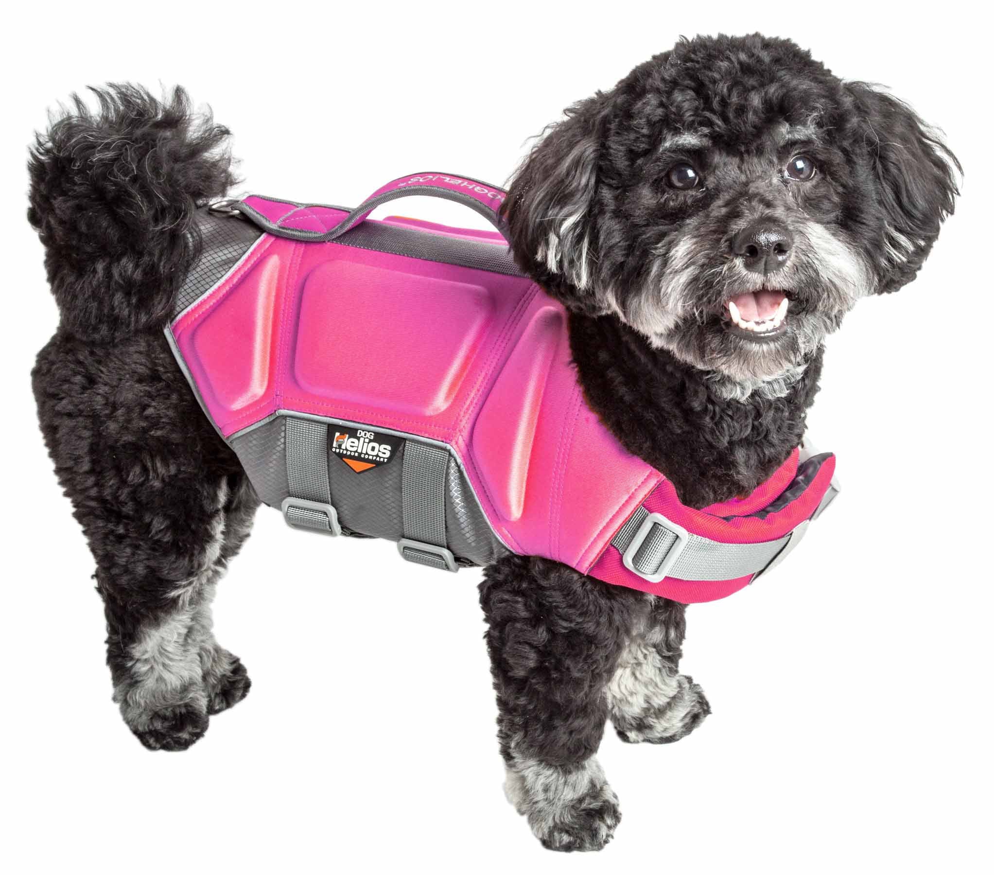 Dog Helios ® 'Tidal Guard' Multi-Point Strategically-Stitched Reflective Pet Dog Life Jacket Vest