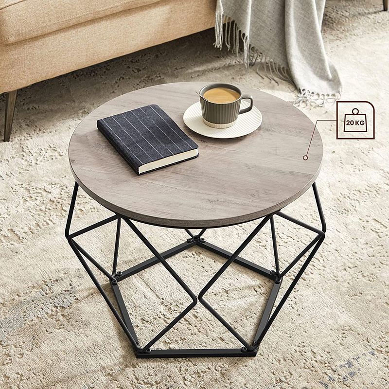 Set Of 2 Industrial Nesting Coffee Table Set