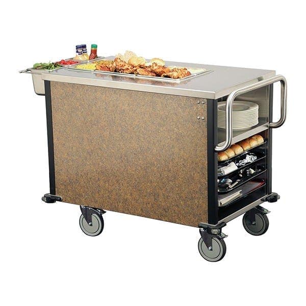 Lakeside 6754 Mini Suzy Q Cart with Four Interior Ledges and a Heated Well