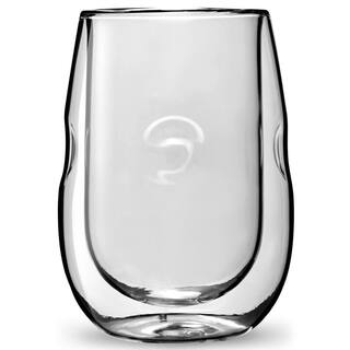 Ozeri Moderna Artisan Series 10 oz. Double Wall Insulated Wine and Beverage Glasses (Set of 6) DW10W-6