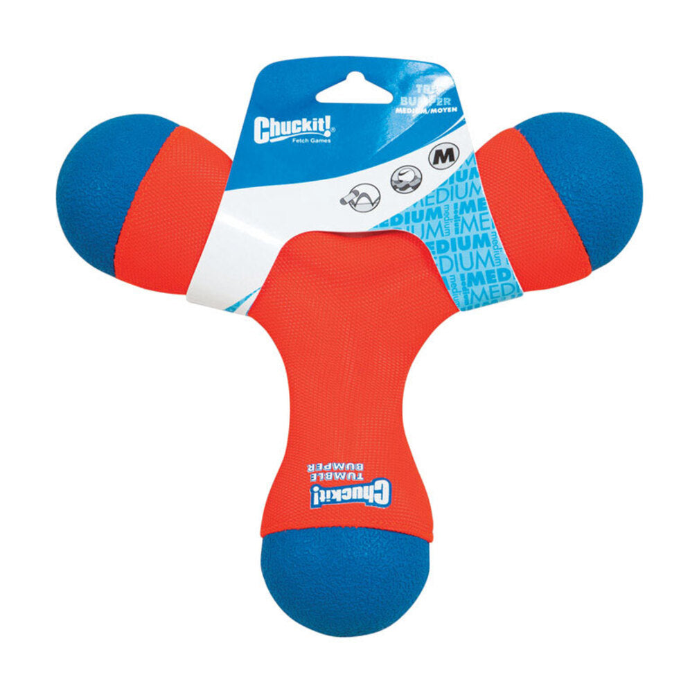 TRI BUMPER DOG TOY MED