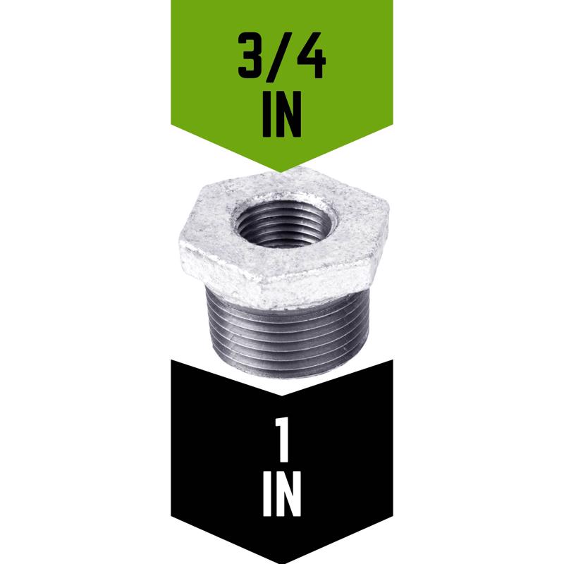 HEX BUSHINGS 1X3/4