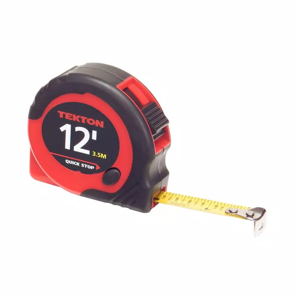 TEKTON 12 ft. x 1/2 in. Tape Measure and#8211; XDC Depot