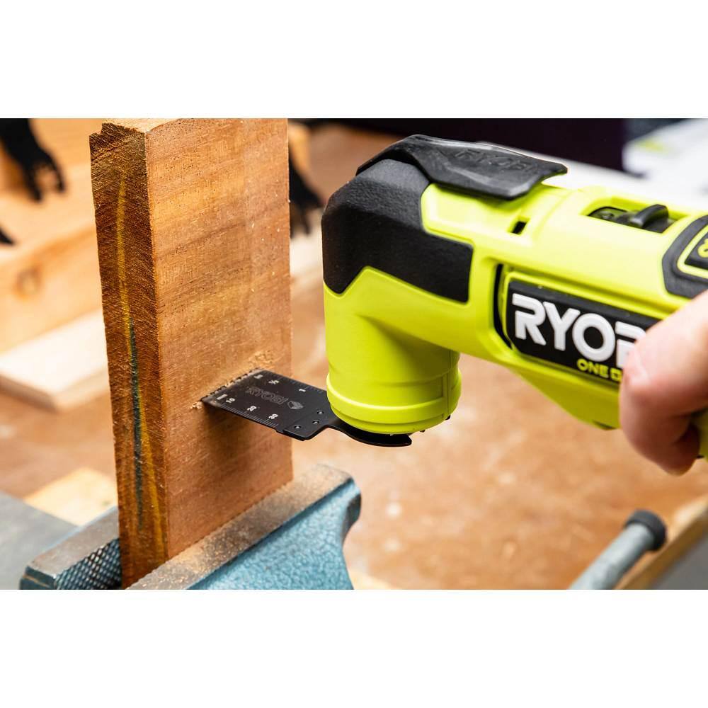 RYOBI 4-Piece Wood and Metal Oscillating Multi-Tool Blade Set A24402