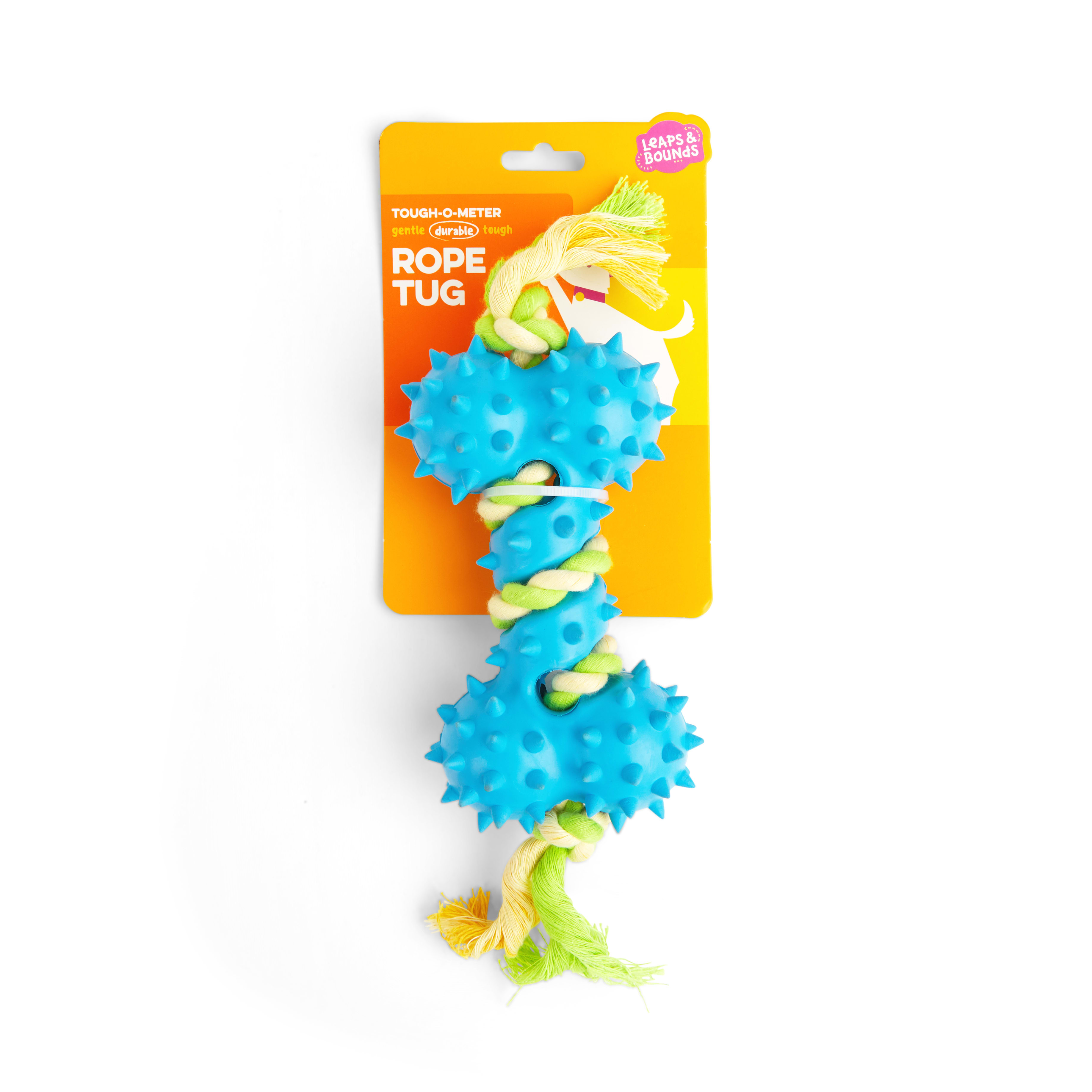 Leaps  Bounds Rope with Bone Dog Toy