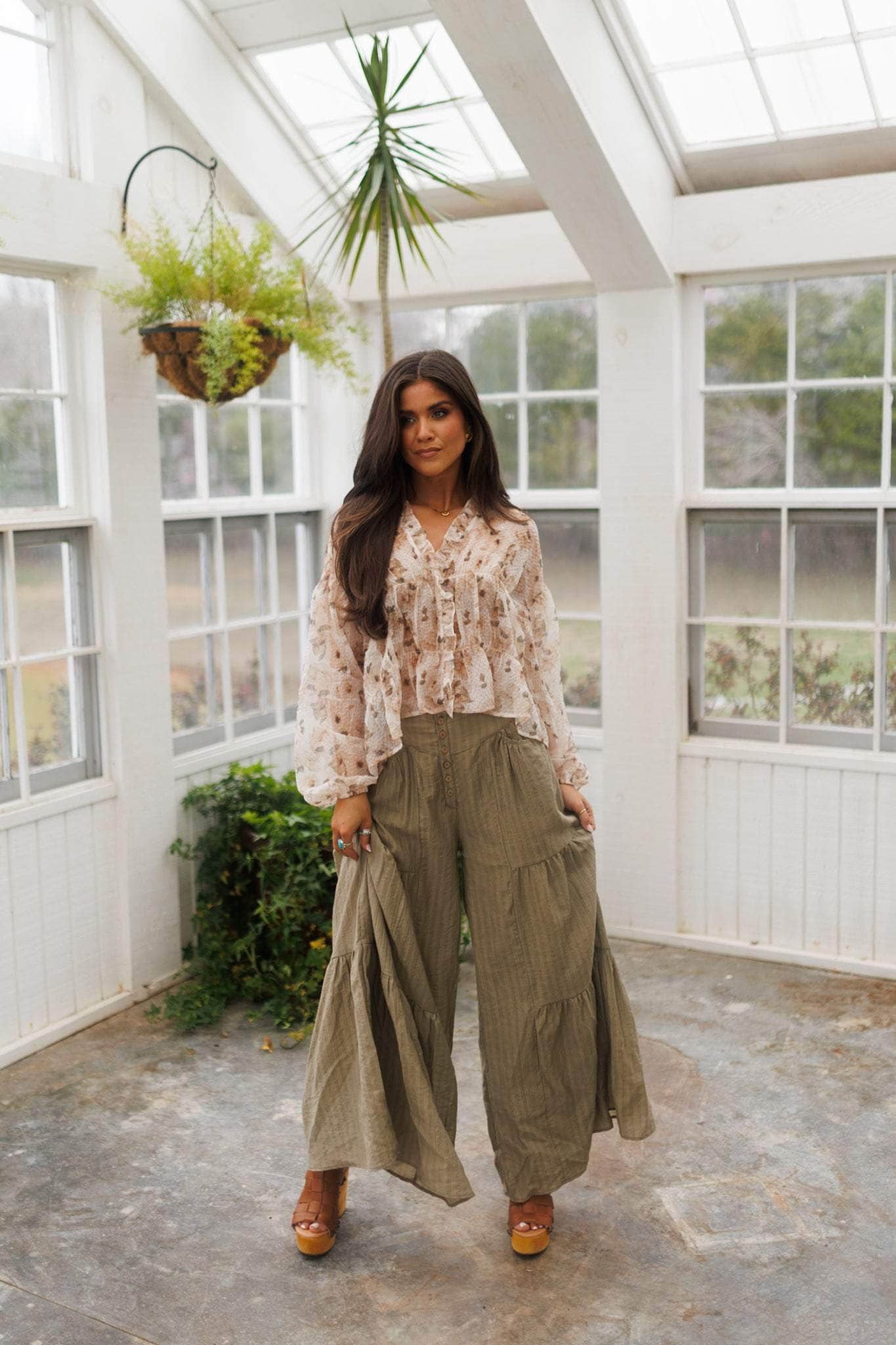 Willow Breeze Wide Leg Pant