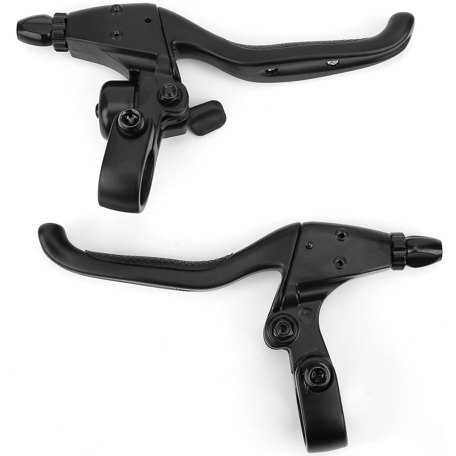 Pair Of Brake Handle Lever 0.9in Mounting Hole Universal Parts For Bicycle Mountain Bike Cycling