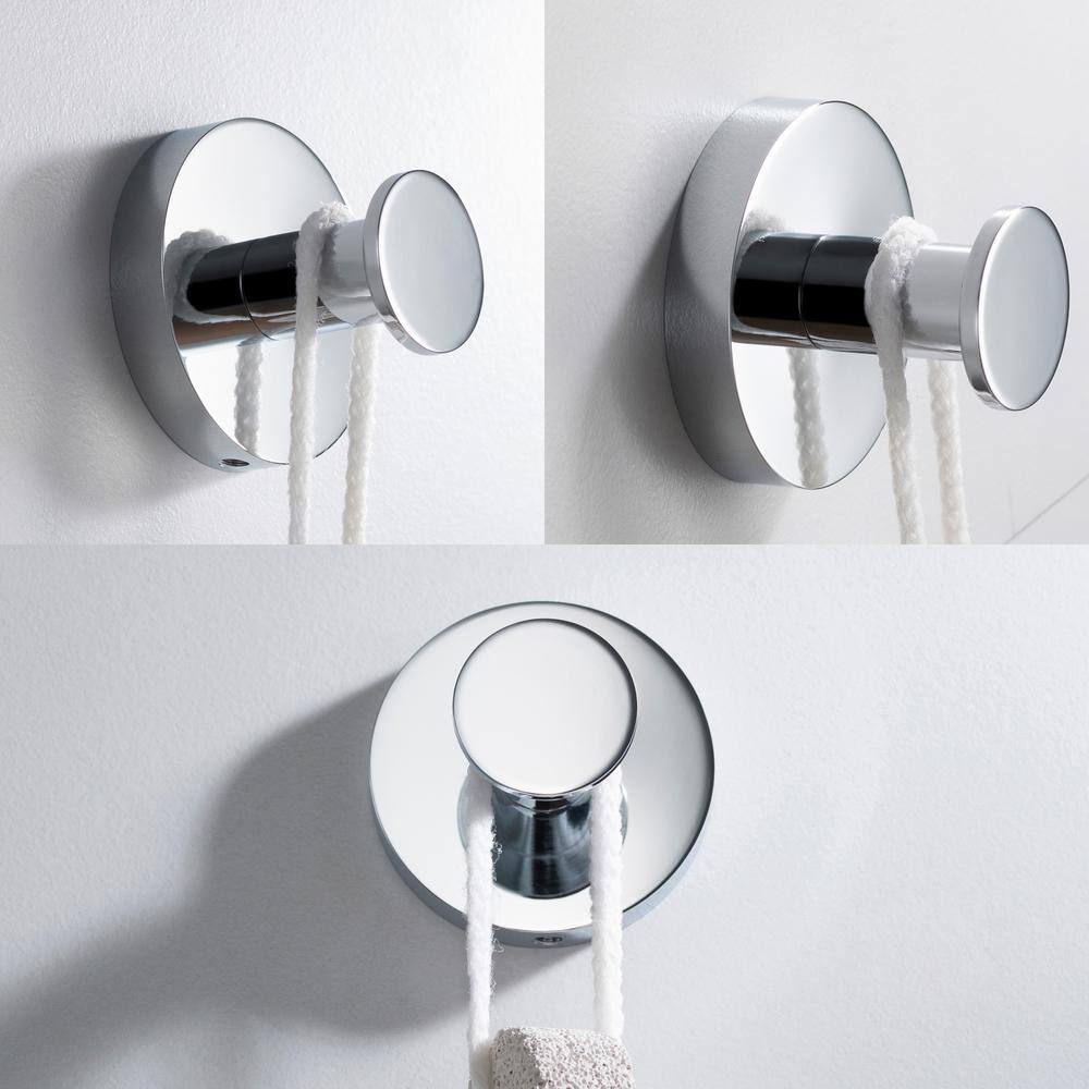 KRAUS Elie Bathroom Robe and Towel Hook in Chrome KEA-18801CH