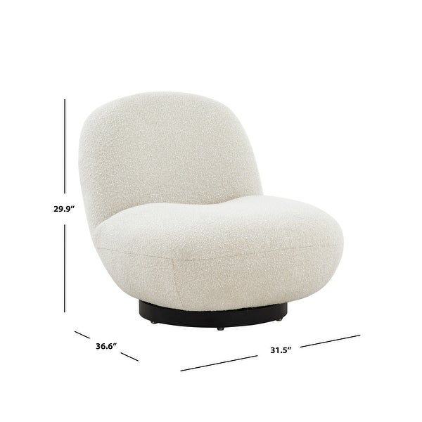 SAFAVIEH Couture Stevie Boucle Accent Chair - 31 W x 36 L x 30 H