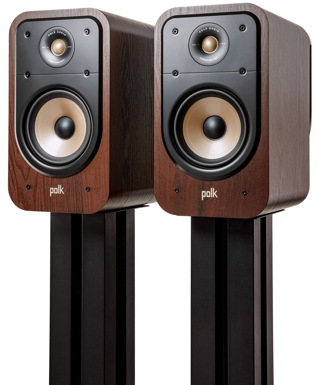 Polk Audio Signature Elite ES20 Walnut Bookshelf Loudspeakers (Pair)