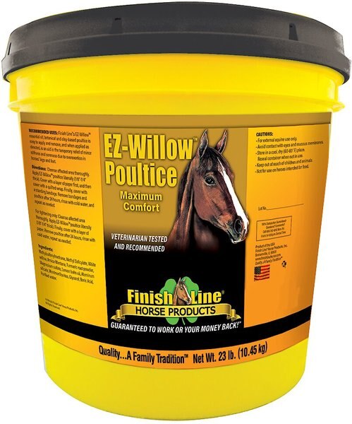 Finish Line EZ-Willow Sore Muscle and Joint Pain Relief Horse Poultice