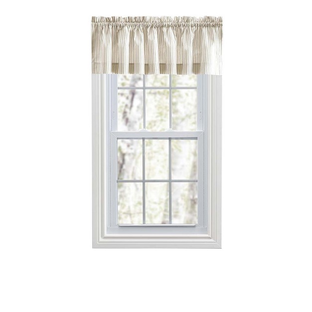 Rod Pocket Tailored Valance 58 quot X 15 quot Tan