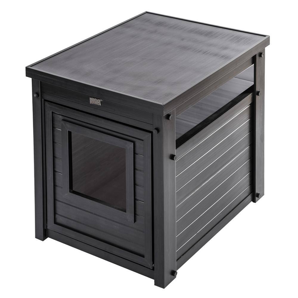 New Age Pet ECOFLEX Litter Box Cover End Table - Espresso EHLB801-02