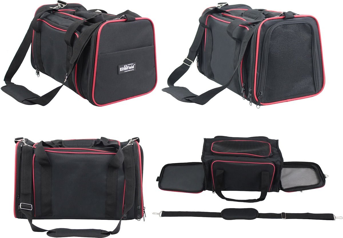 EliteField Expandable Soft Airline-Approved Dog and Cat Carrier Bag