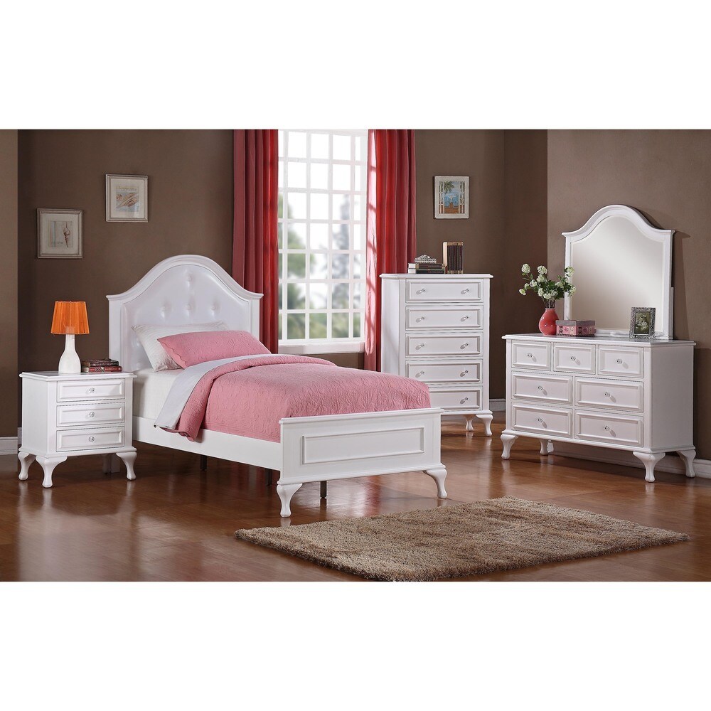 Picket House Furnishings Jenna Twin Panel 4PC Bedroom Set