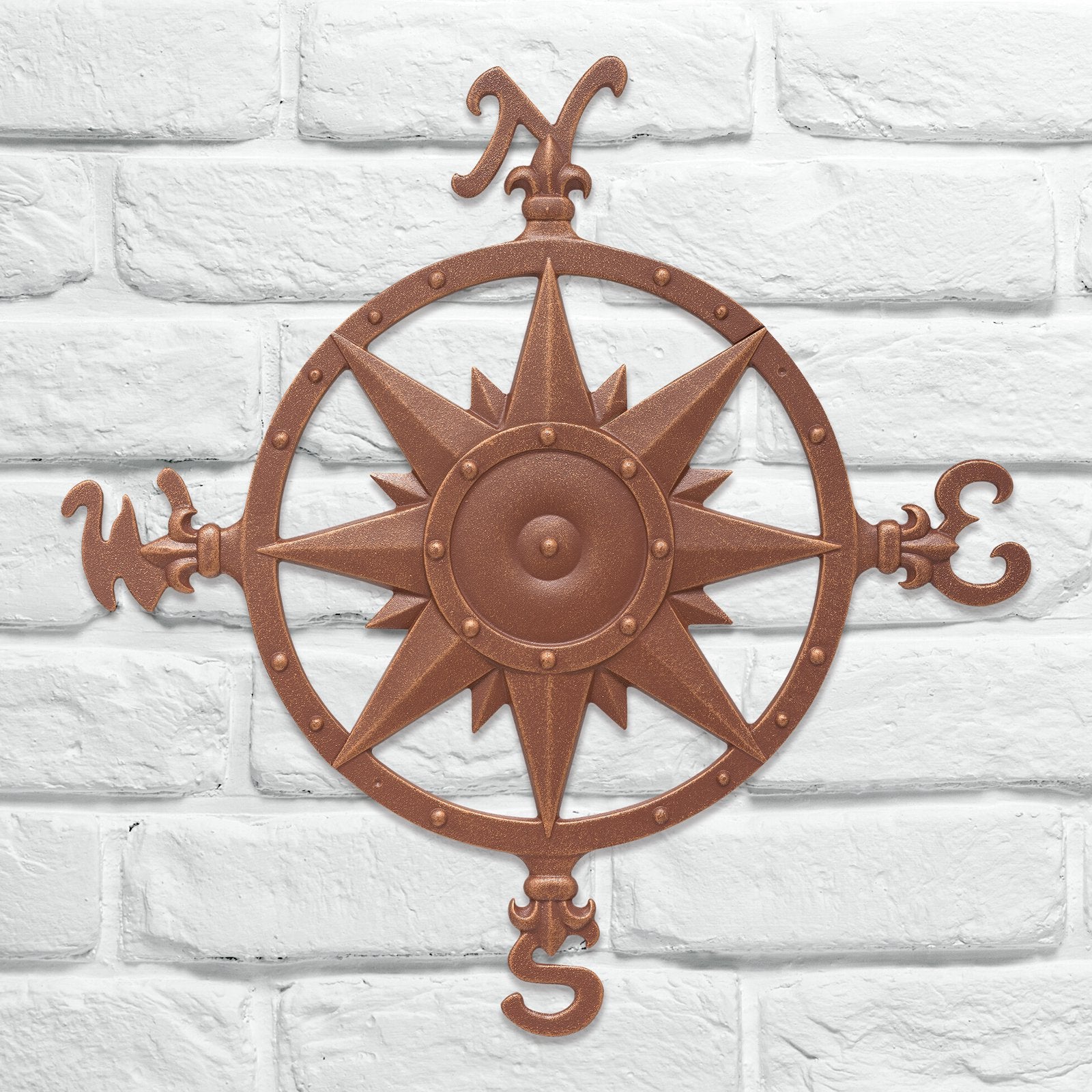 Whitehall 23 in. Compass Rose Wall Decor