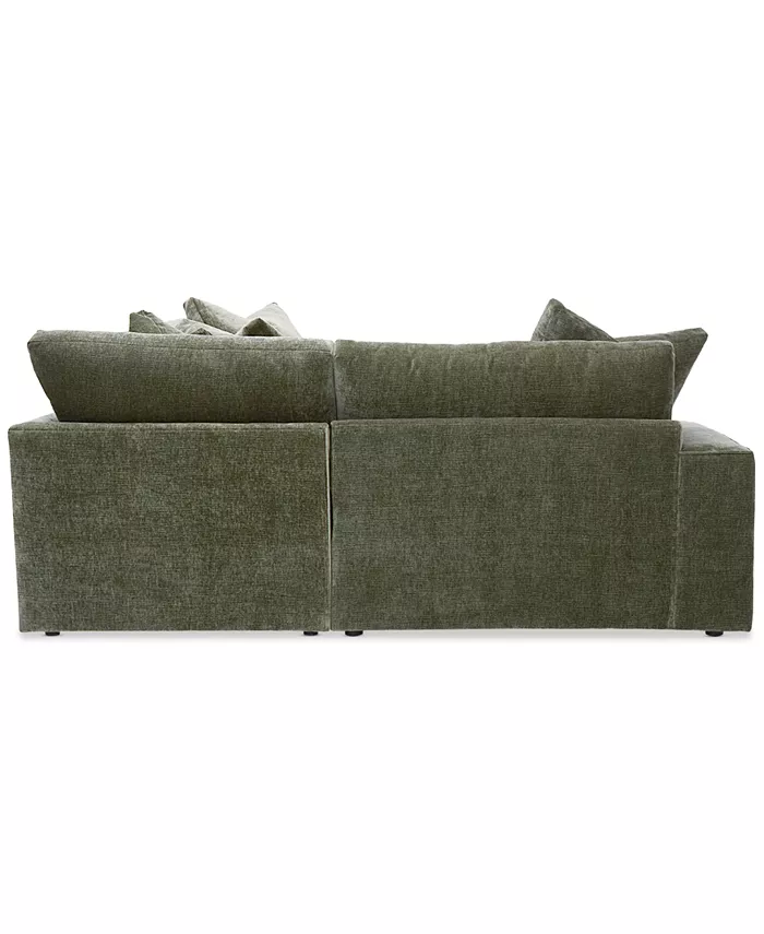 Furniture Michola 2-Pc. Fabric L-Shape Sectional Sofa