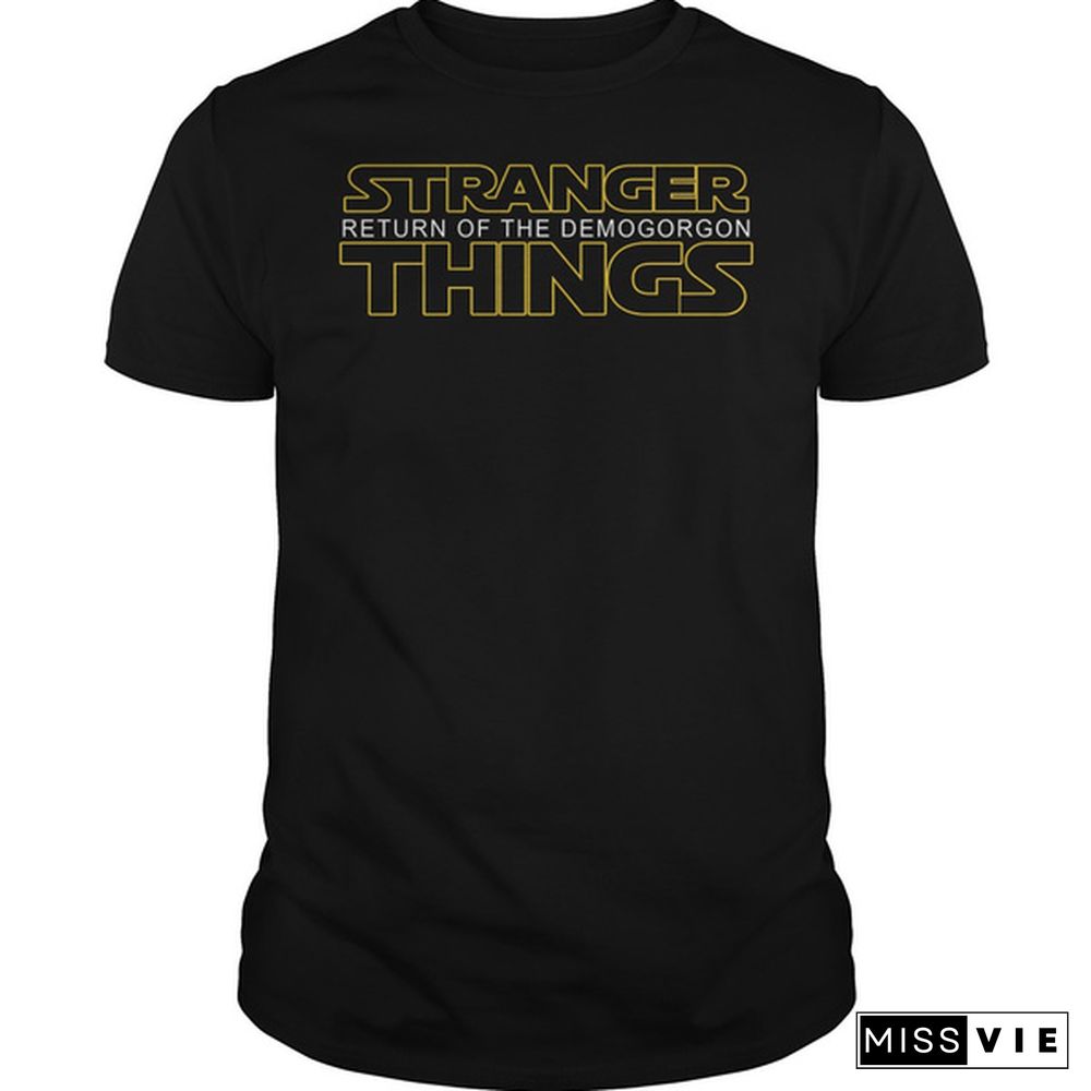 Stranger Return Of The Demogorgon Things Shirt