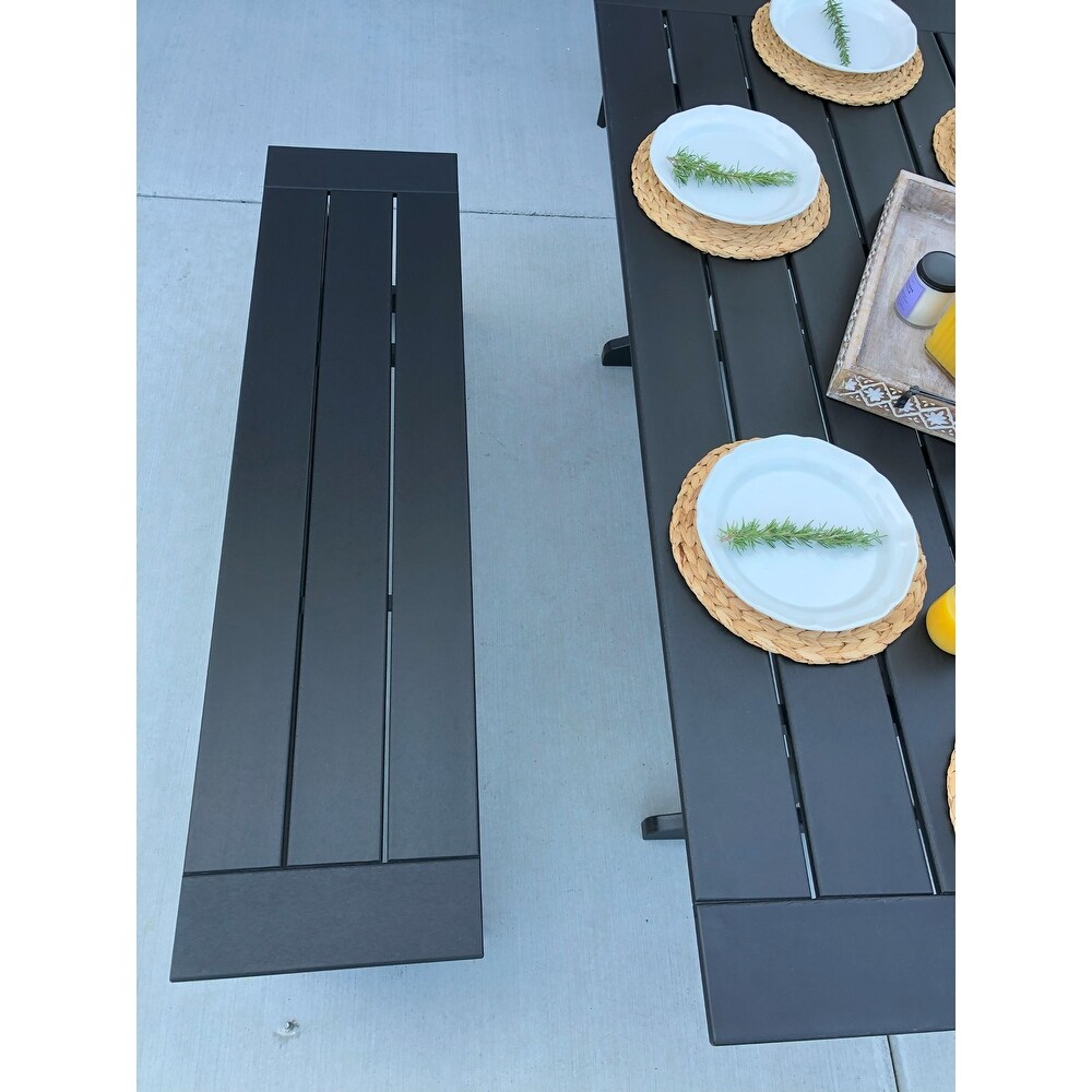 Tuscany HDPE Swivel Dining 6 Piece Set