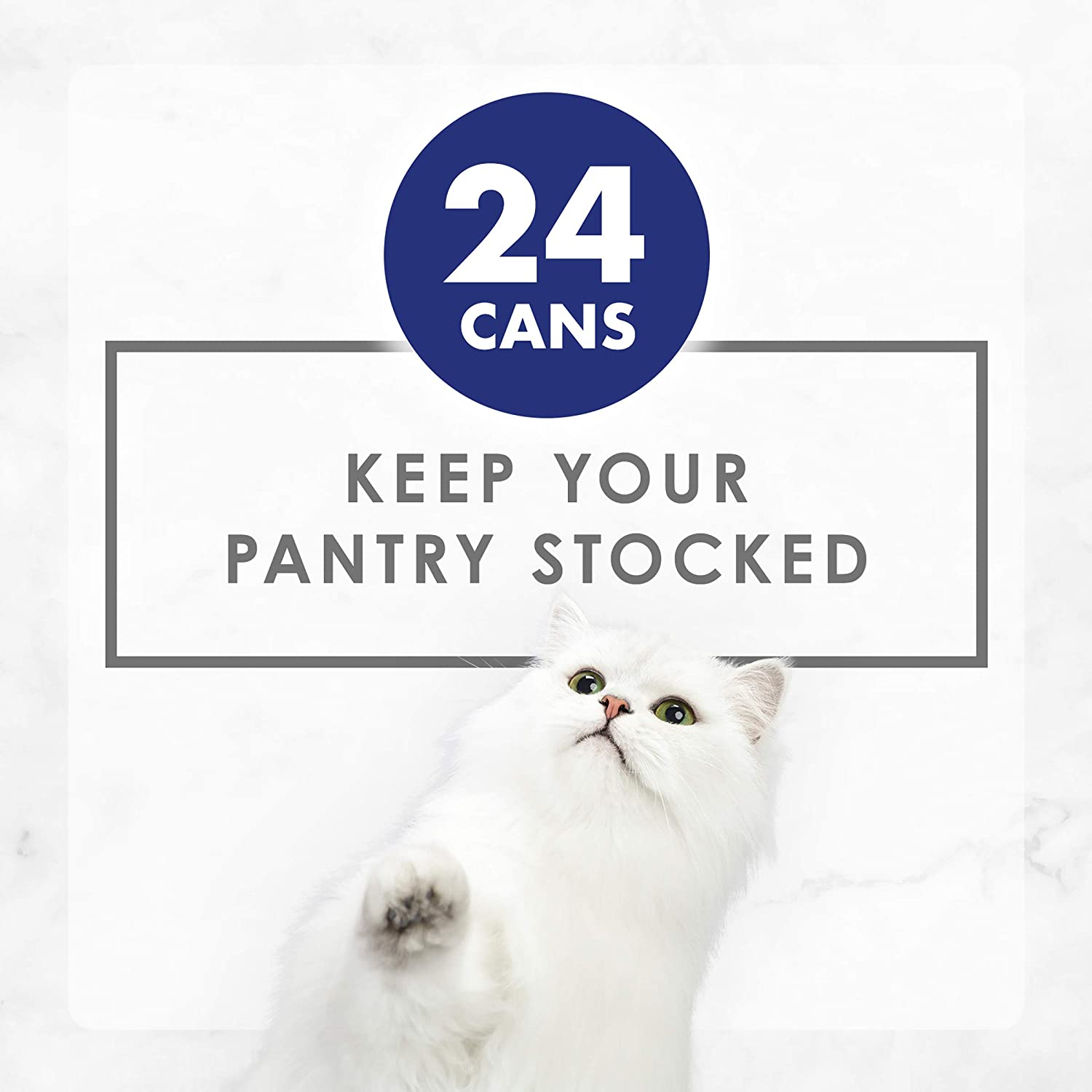 Purina Fancy Feast Wet Cat Food， Flaked Fish and Shrimp Feast - (24) 3 oz. Cans