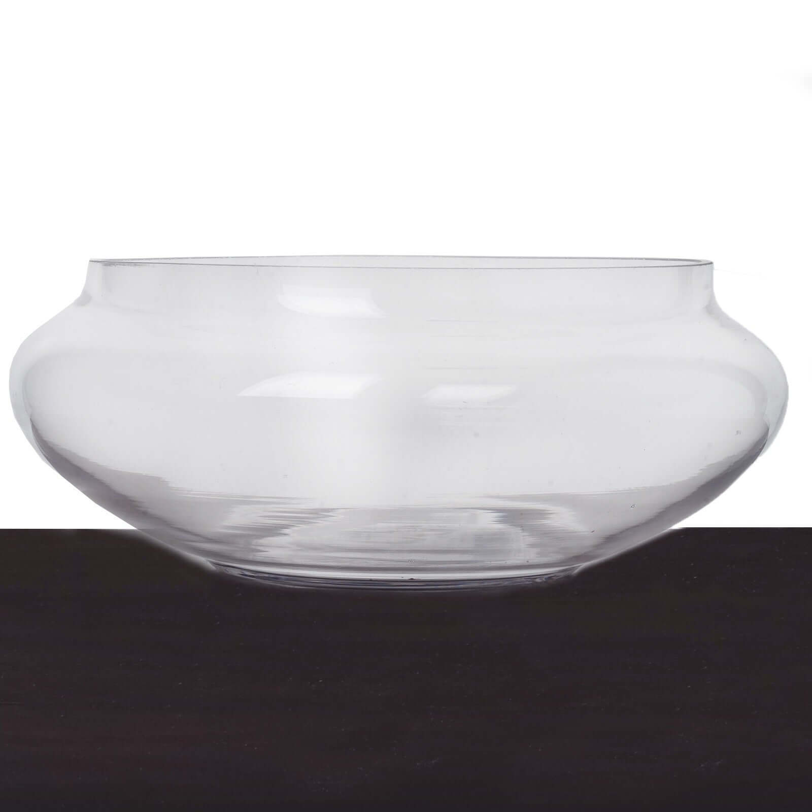 Floating Candle Glass Bowl Centerpiece, Multi Purpose Table Decor 10