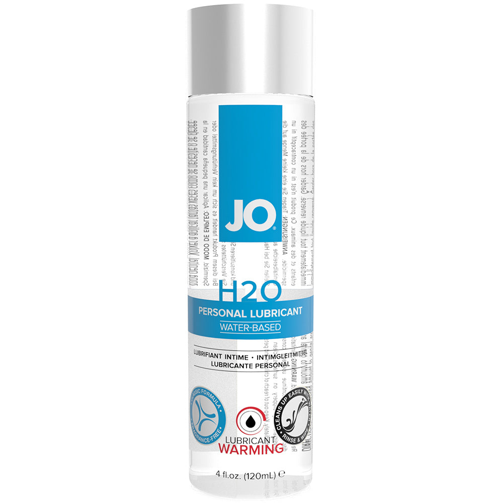 H2O Warming Personal Lube in 4oz/120ml