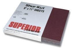 Superior Abrasives SUP12153 RESIN CLOTH SHEET 9X11...